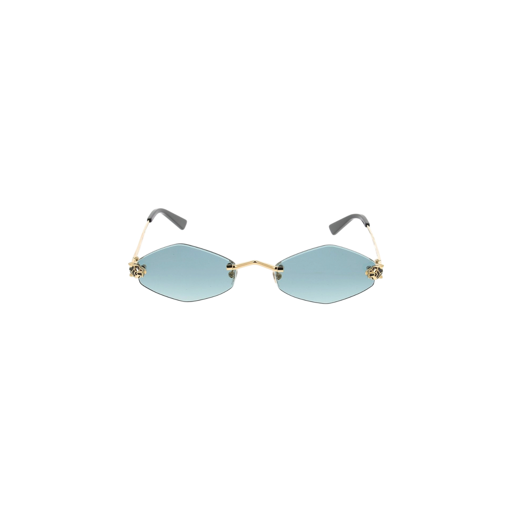 Cartier Geometric Frame Sunglasses