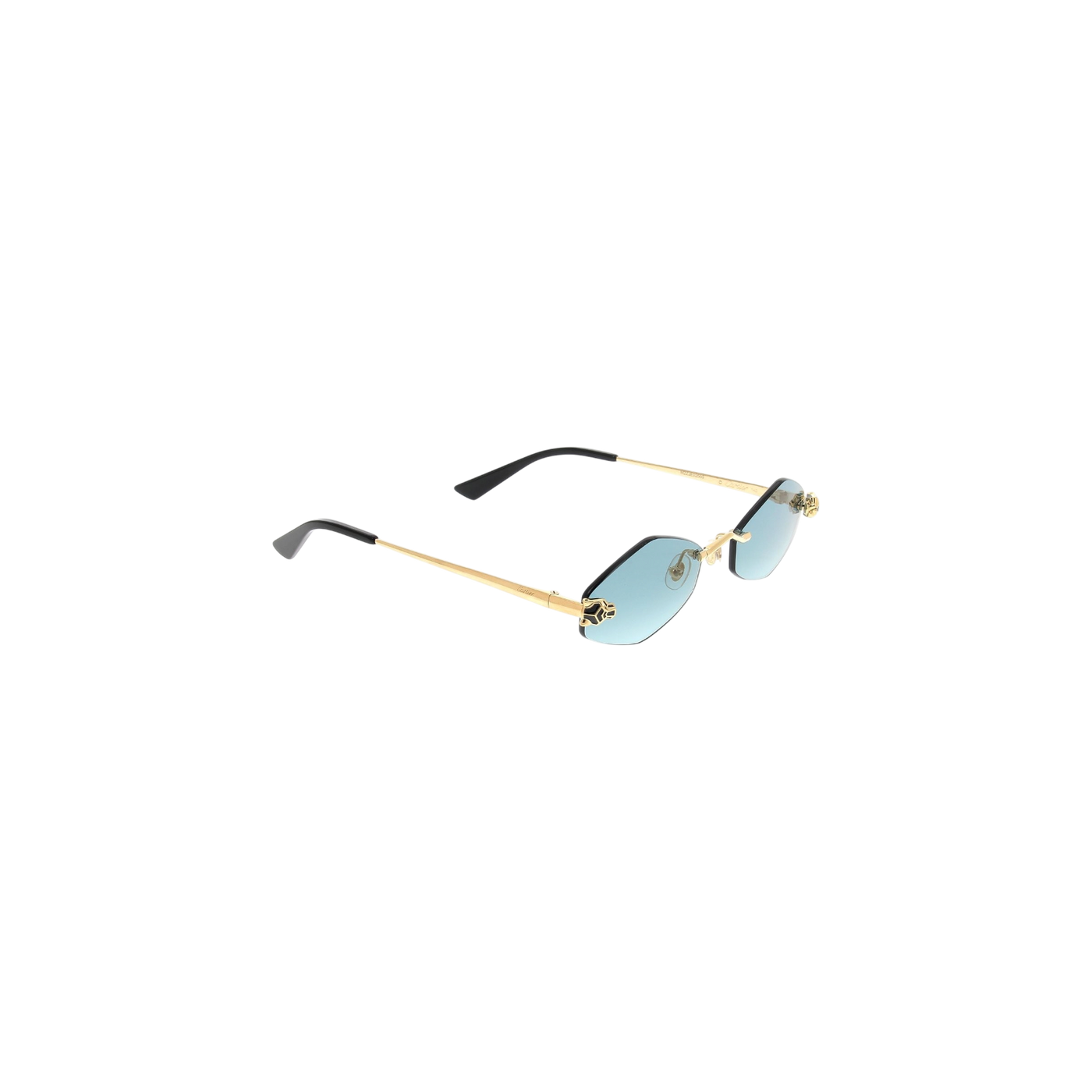 Cartier Geometric Frame Sunglasses