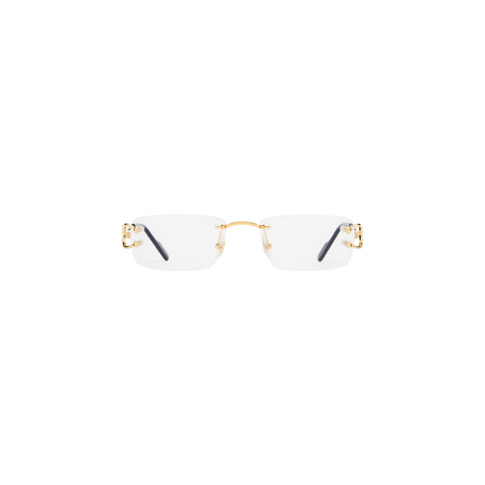 Cartier Rectangle Frame Glasses