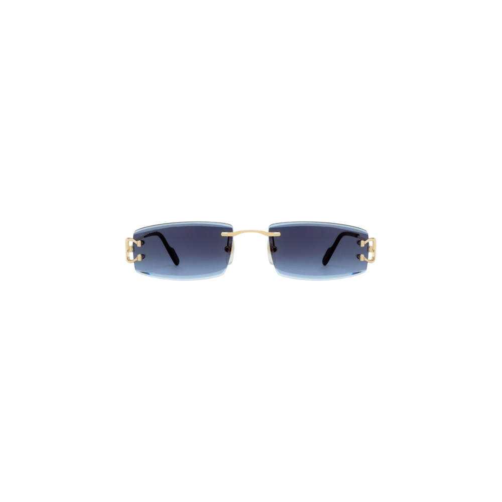 Cartier Rectangular-Frame Sunglasses