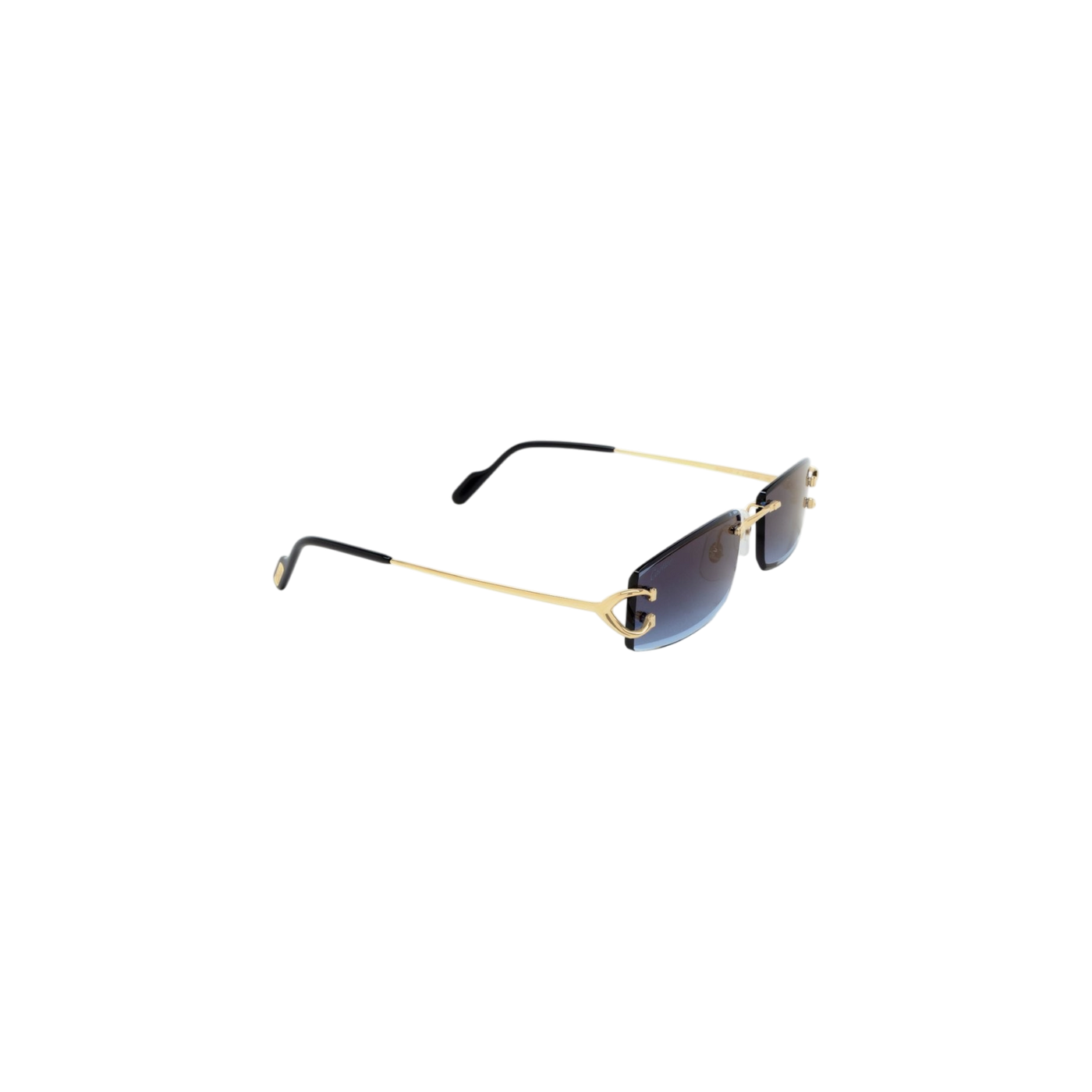 Cartier Rectangular-Frame Sunglasses