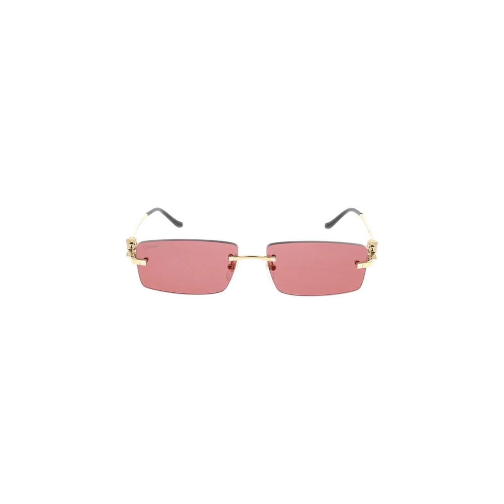 Cartier Rectangular Frame Sunglasses