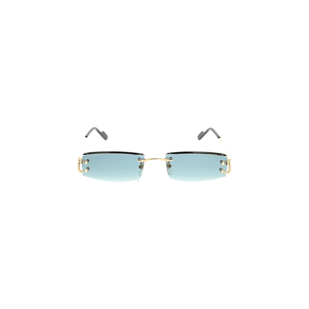 Cartier Rectangular Frame Sunglasses