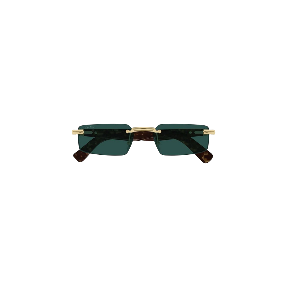 Cartier Rectangular Frame Sunglasses
