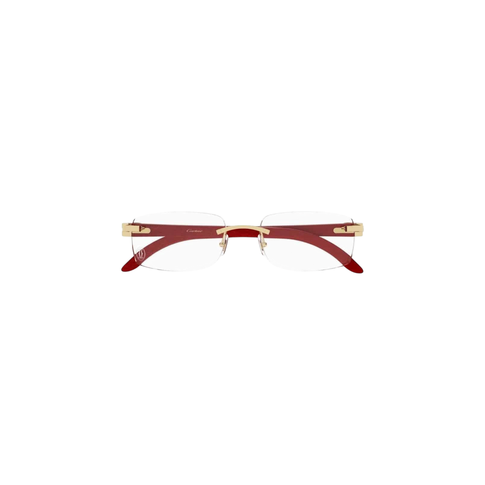 Cartier Rimless Rectangular Glasses