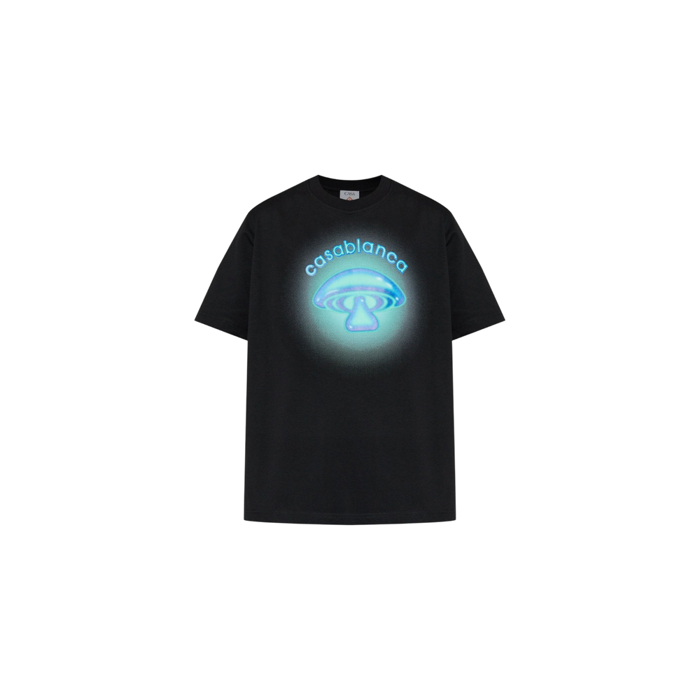 Casablanca Airbrush Mushroom Crewneck T-Shirt