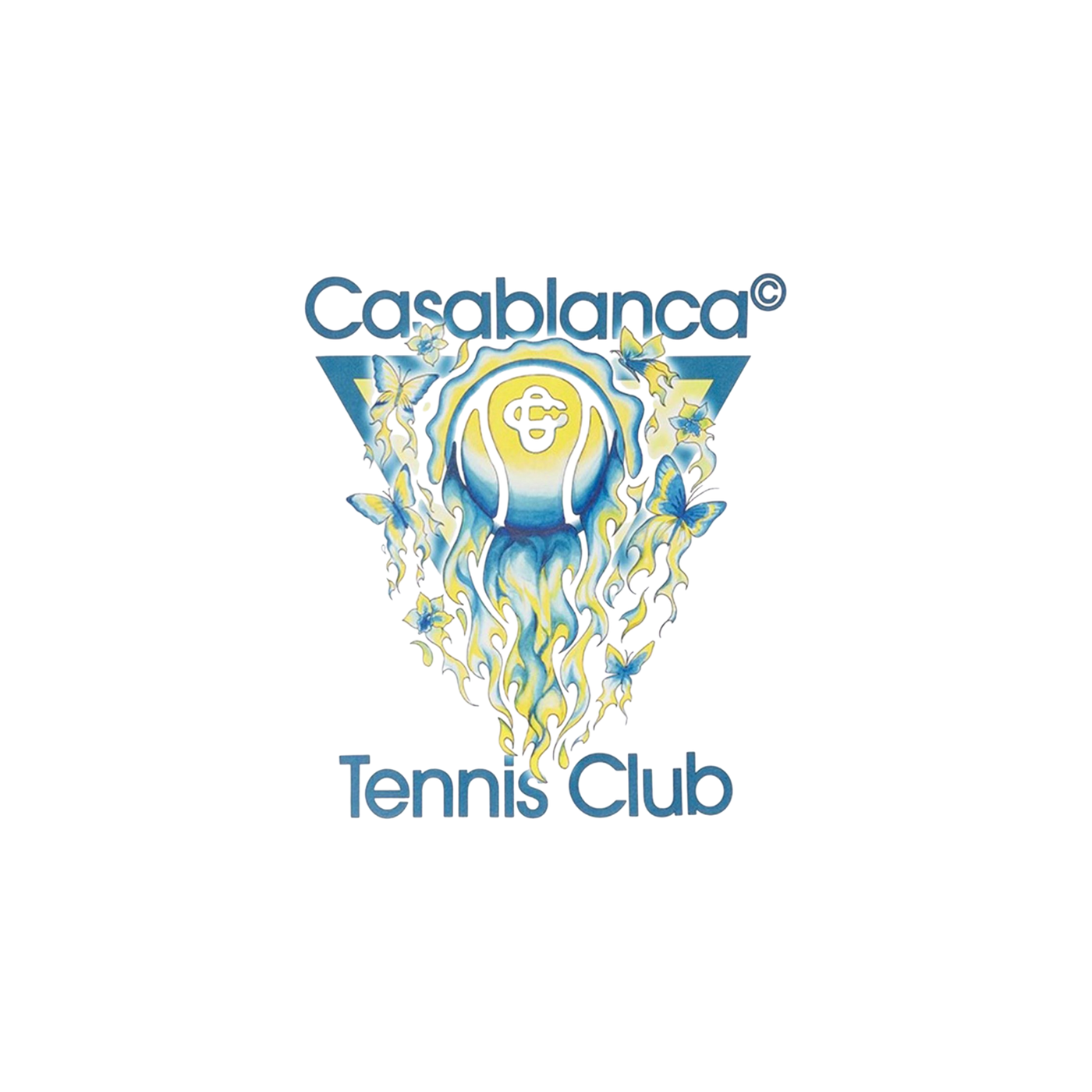 Casablanca Tennis Club Crewneck T-Shirt