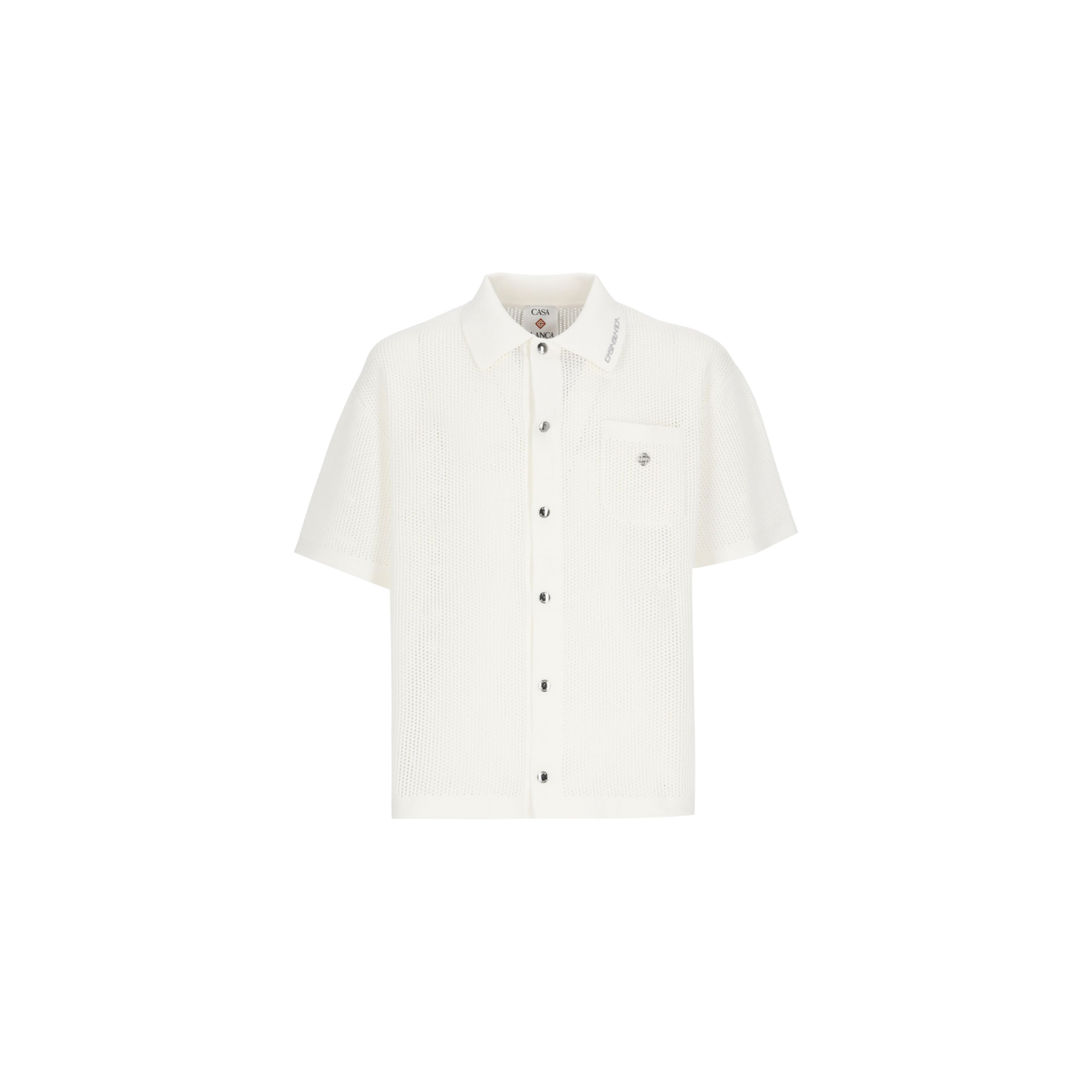 Casablanca Short Sleeved Mesh Shirt