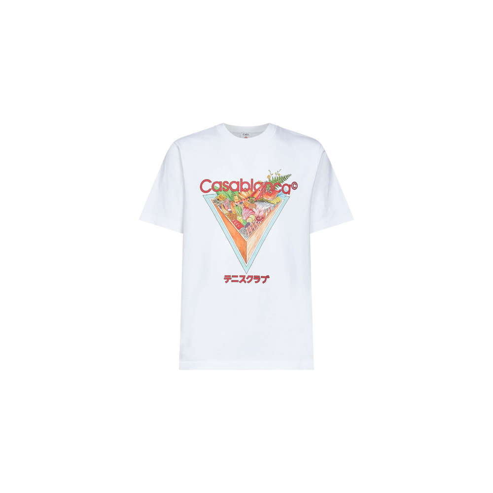 Casablanca Tennis Club Icon Crewneck T-shirt