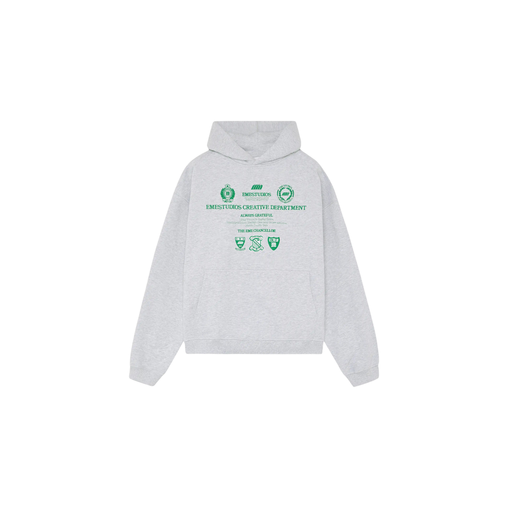 Eme Studios Chancellor Grey Oversized Hoodie
