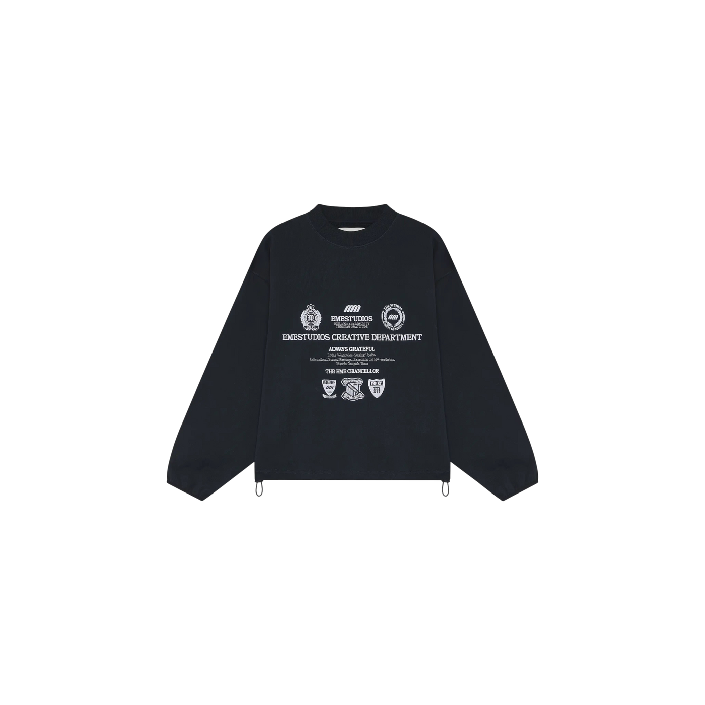 Eme Studios Chancellor Night Sky Oversized Crewneck