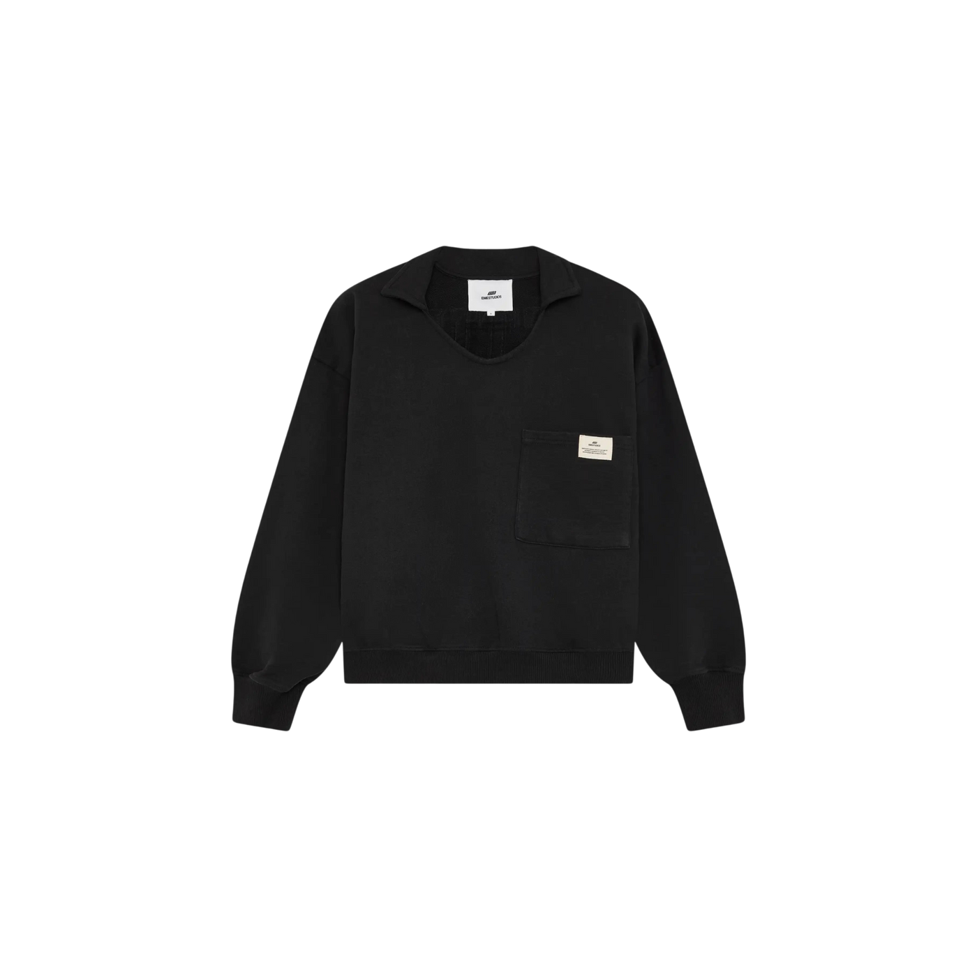 Eme Studios Chesnut Shadow Polo Crewneck