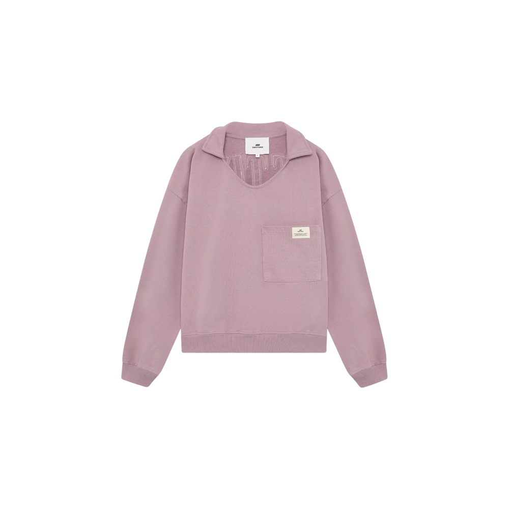 Eme Studios Chesnut Toadstool Polo Crewneck