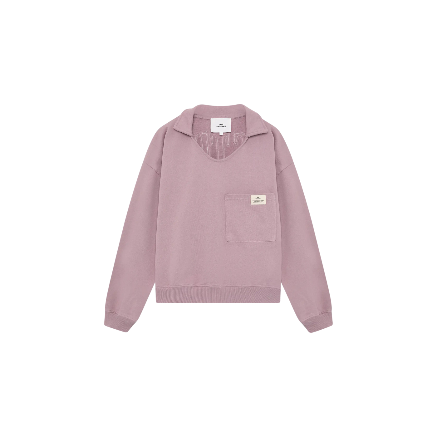 Eme Studios Chesnut Toadstool Polo Crewneck