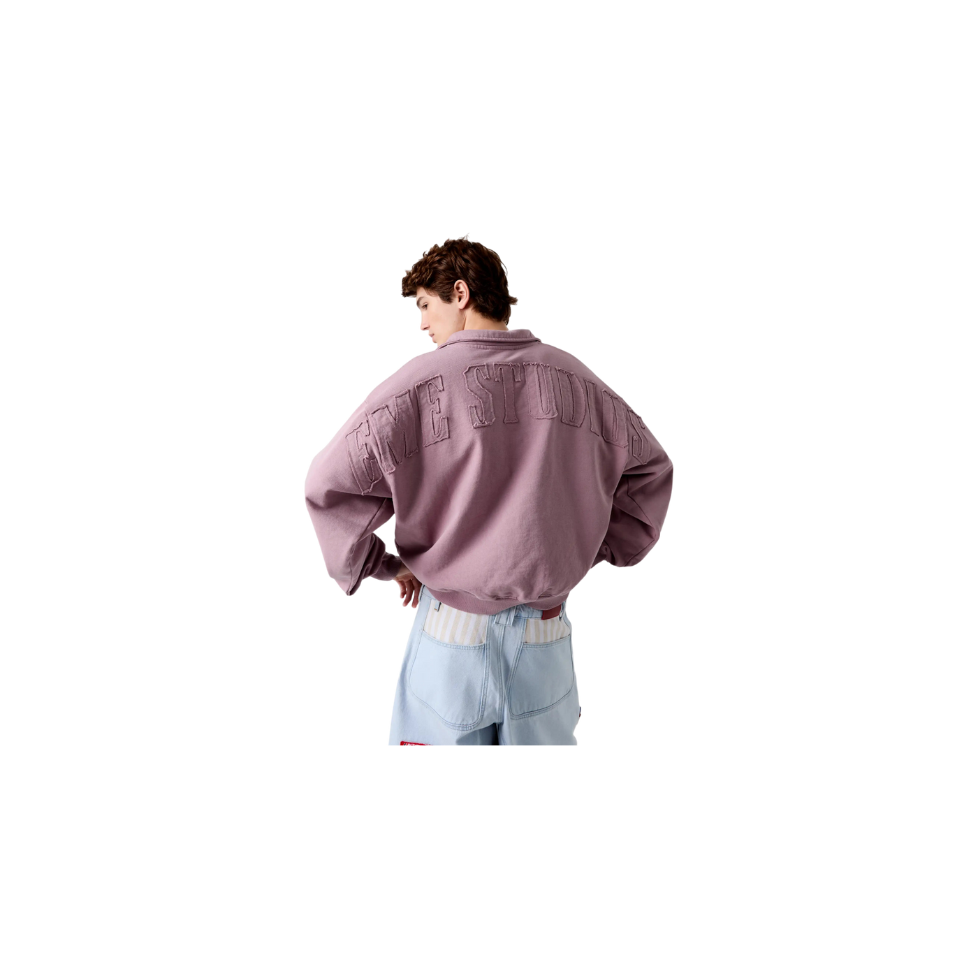 Eme Studios Chesnut Toadstool Polo Crewneck