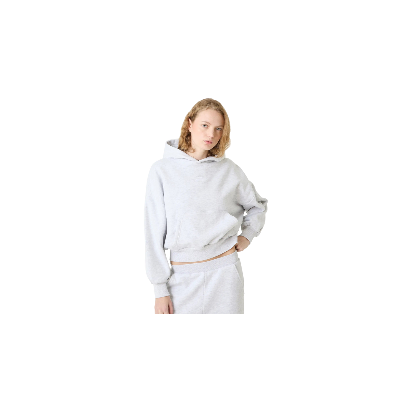 Eme Studios Cinam Heather Grey Oversized Hoodie