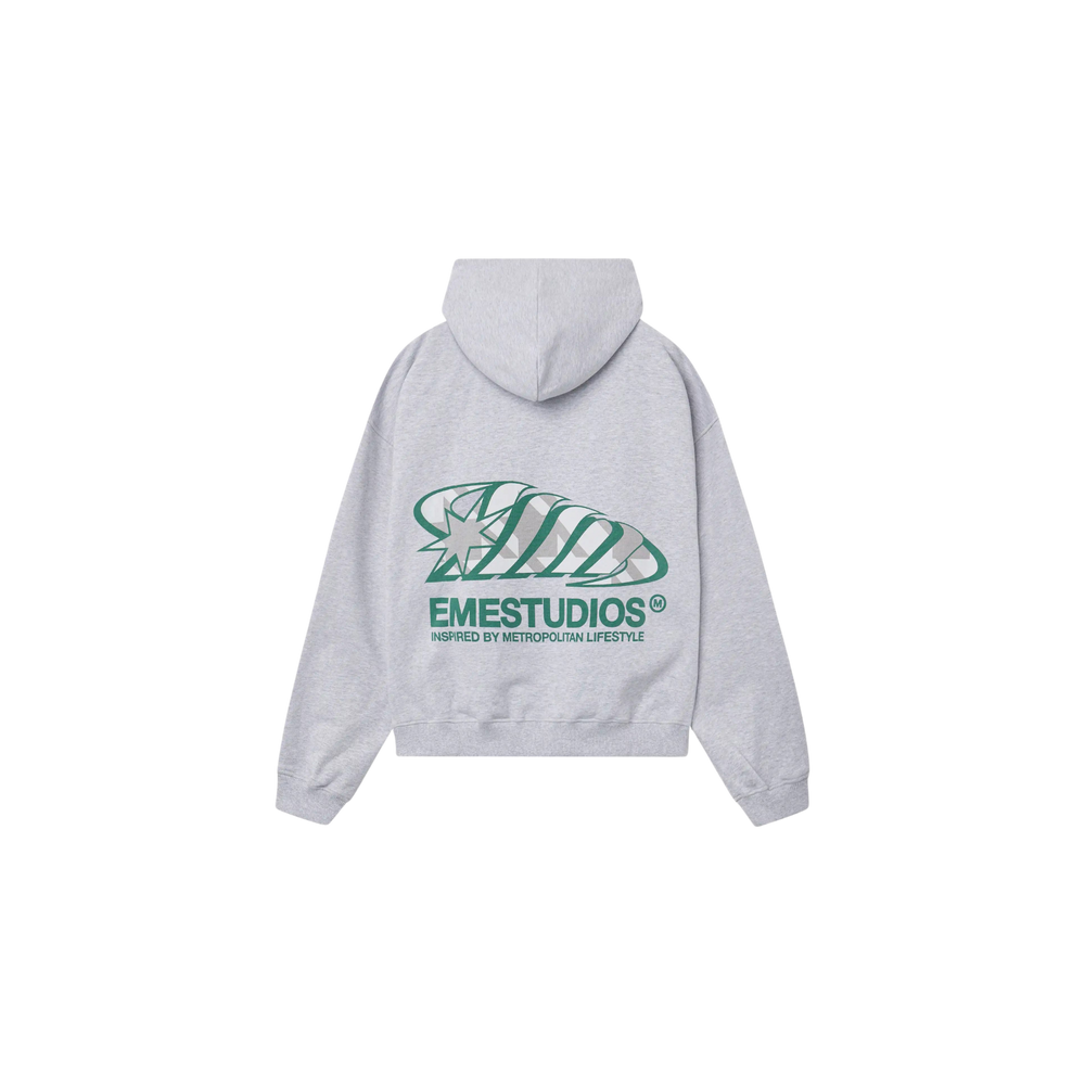 Eme Studios Claurev Grey Oversized Hoodie