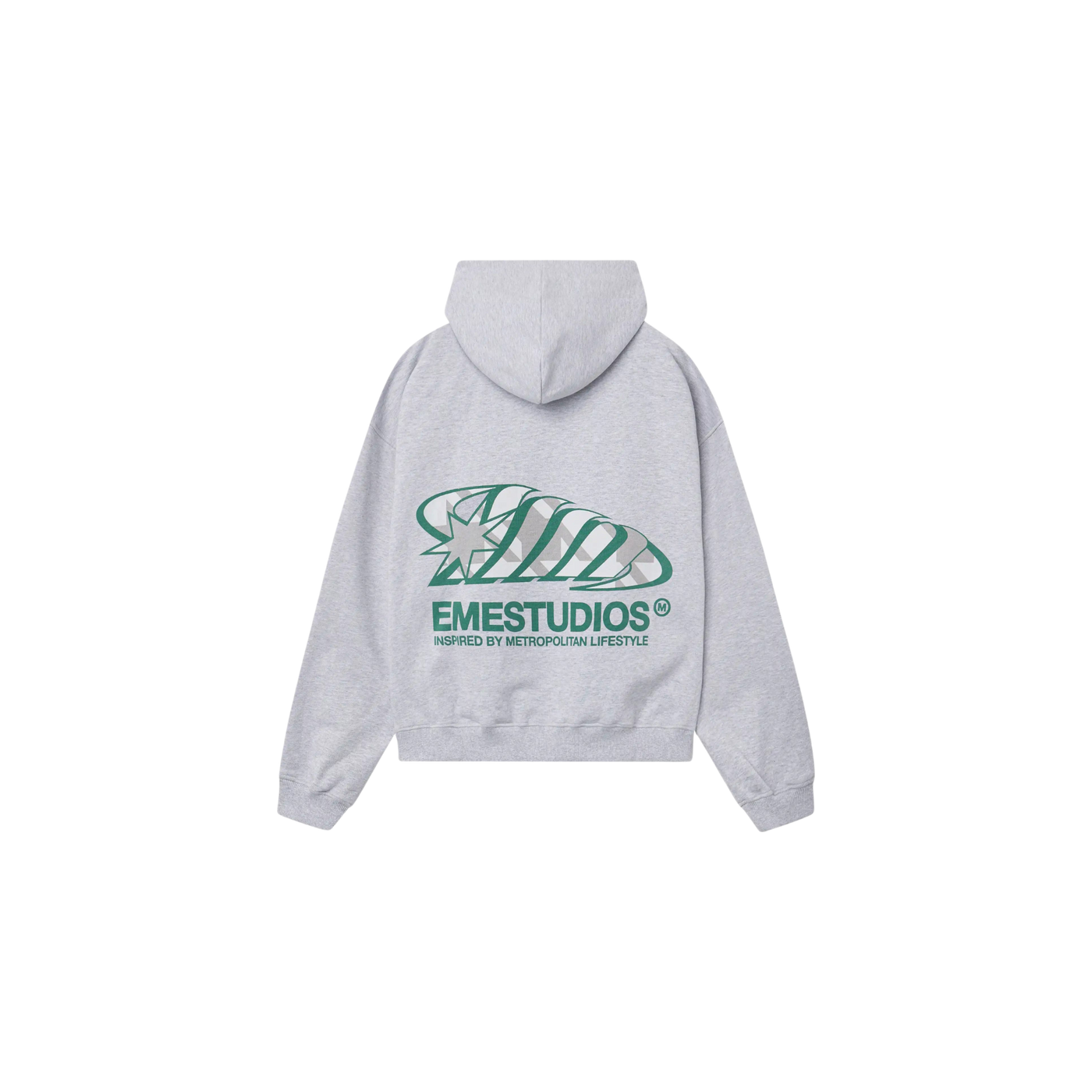 Eme Studios Claurev Grey Oversized Hoodie