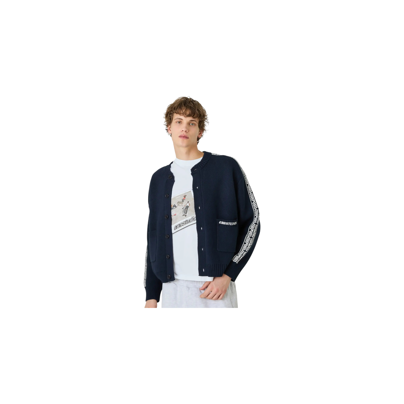 Eme Studios Clifton Navy Cardigan