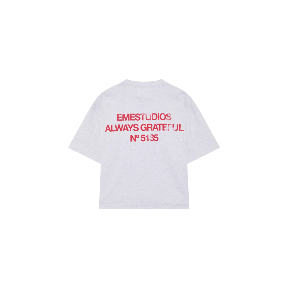 Eme Studios Collective Heather Grey Oversized T-Shirt