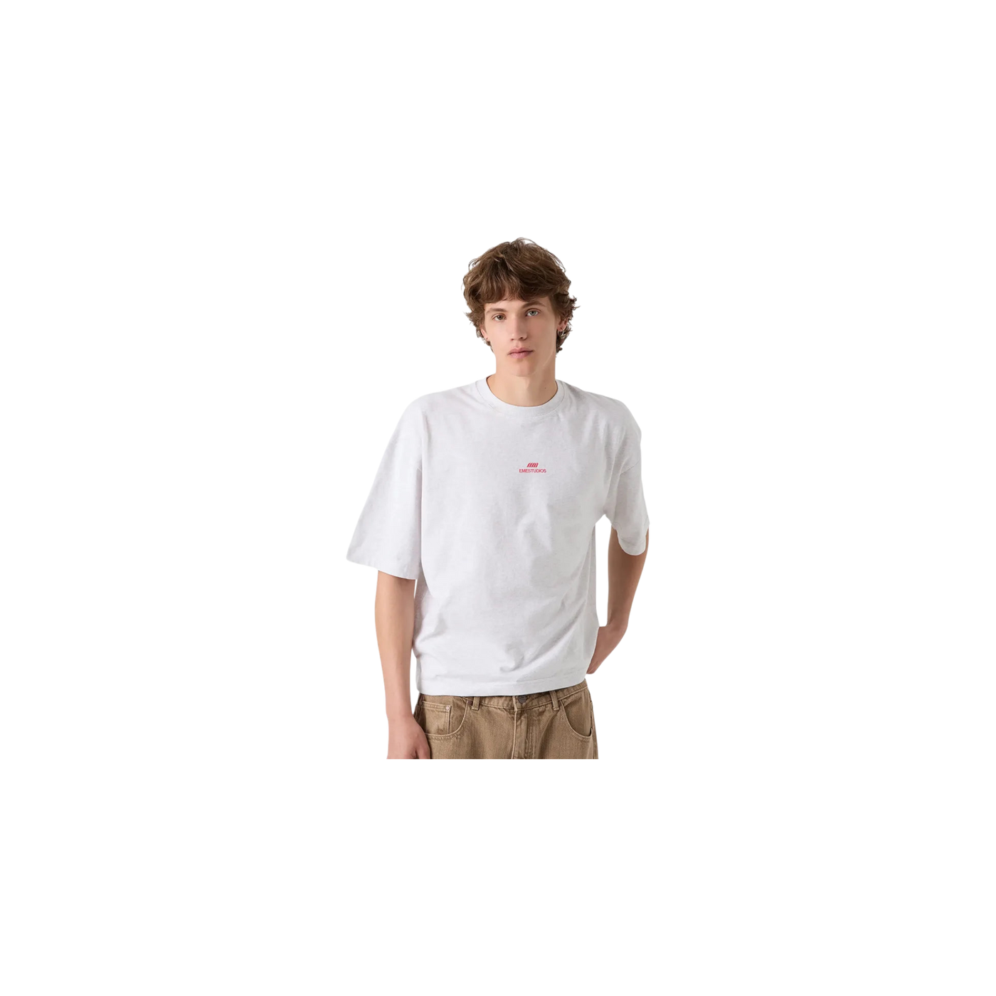 Eme Studios Collective Heather Grey Oversized T-Shirt