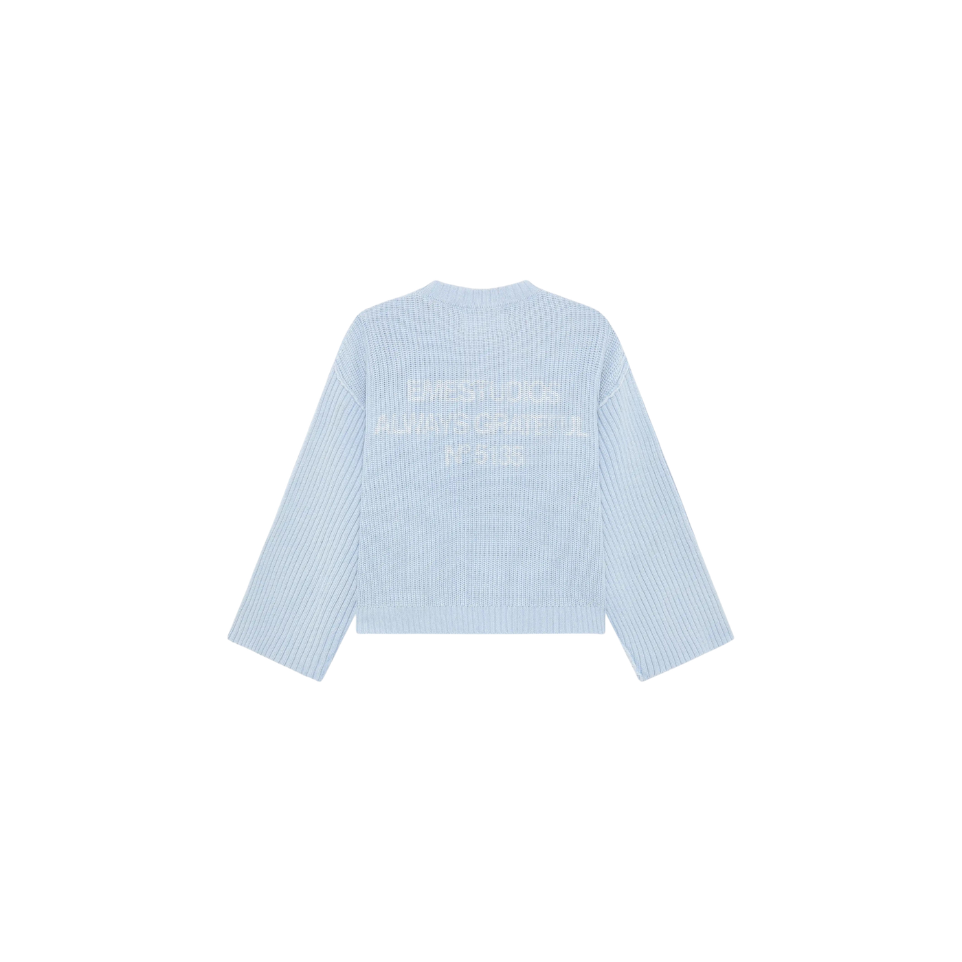 Eme Studios Collective Light Blue Knit Sweater