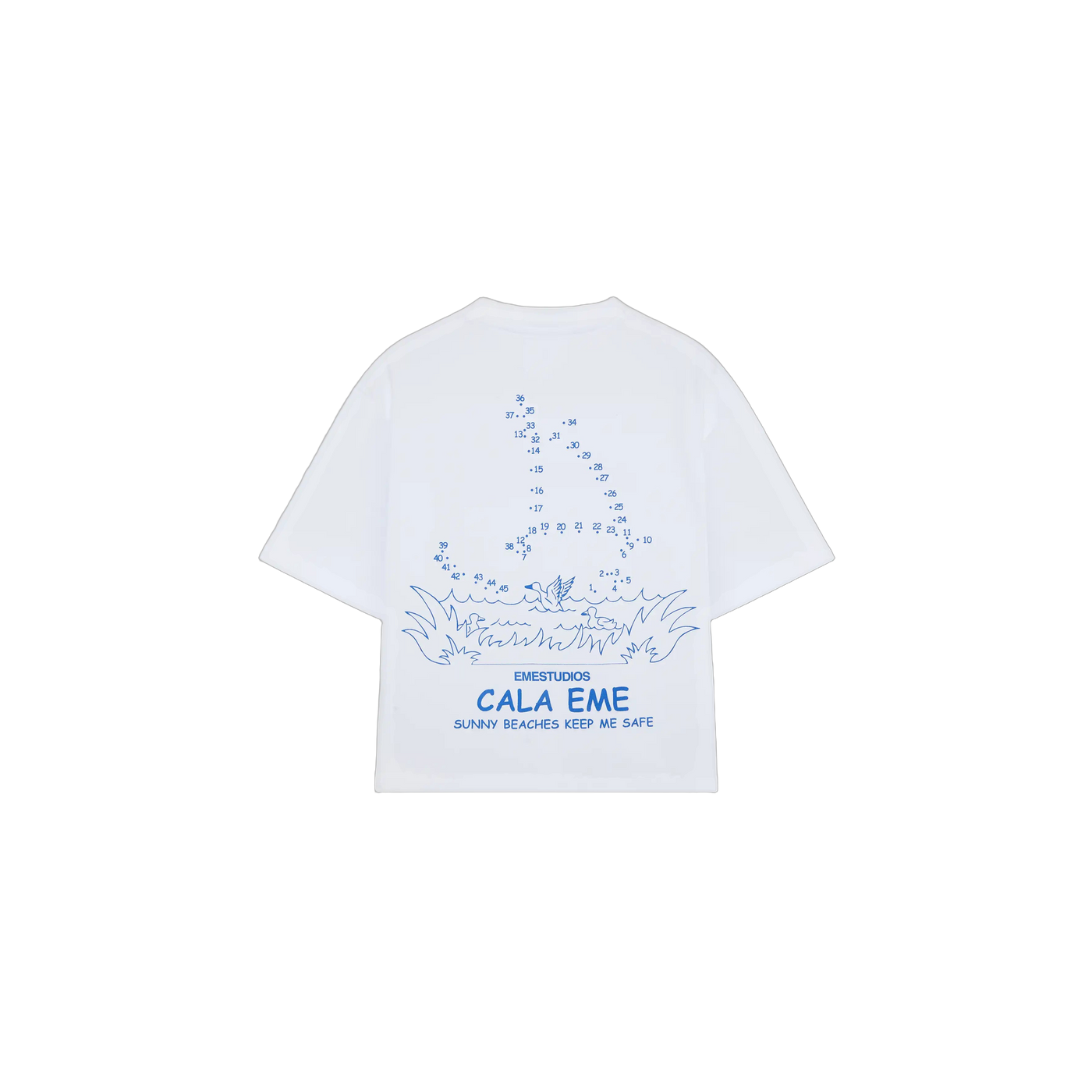 Eme Studios Connect The Dots Pearl Oversized T-Shirt