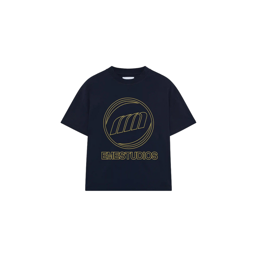 Eme Studios Contour Navy Oversized T-Shirt