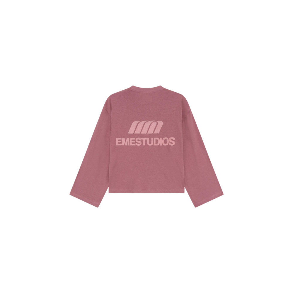 Eme Studios Cotten Burgundy Long Sleeve