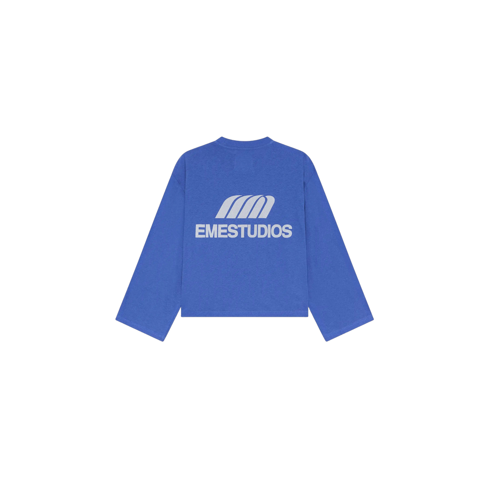 Remera Manga Larga Eme Studios Cotten Sodalite