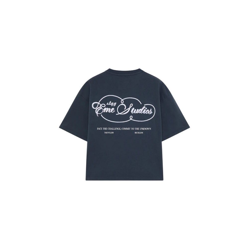 Eme Studios Courageous Navy Oversized T-Shirt
