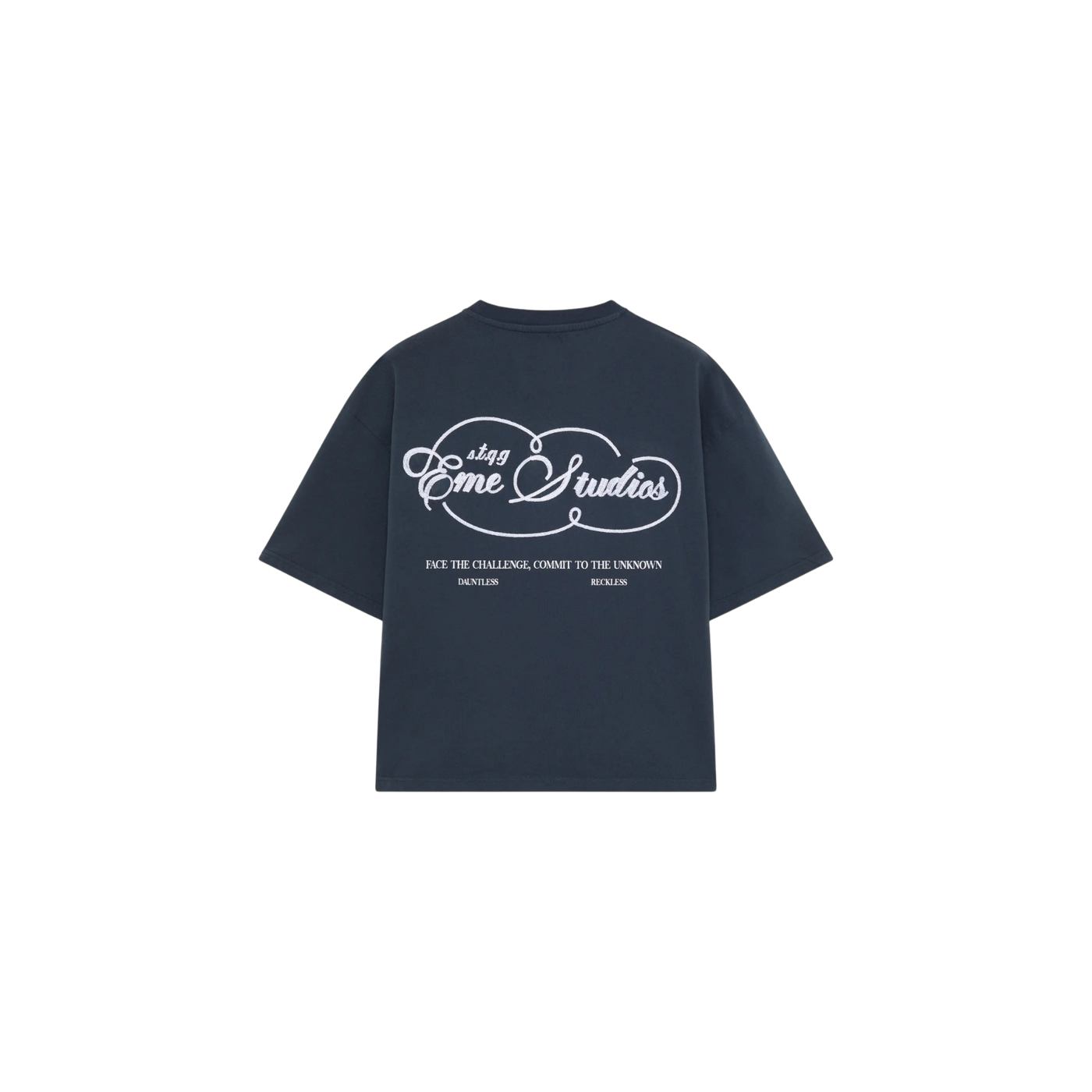 Eme Studios Courageous Navy Oversized T-Shirt
