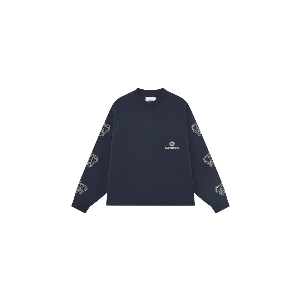 Eme Studios Crown Navy Long Sleeve