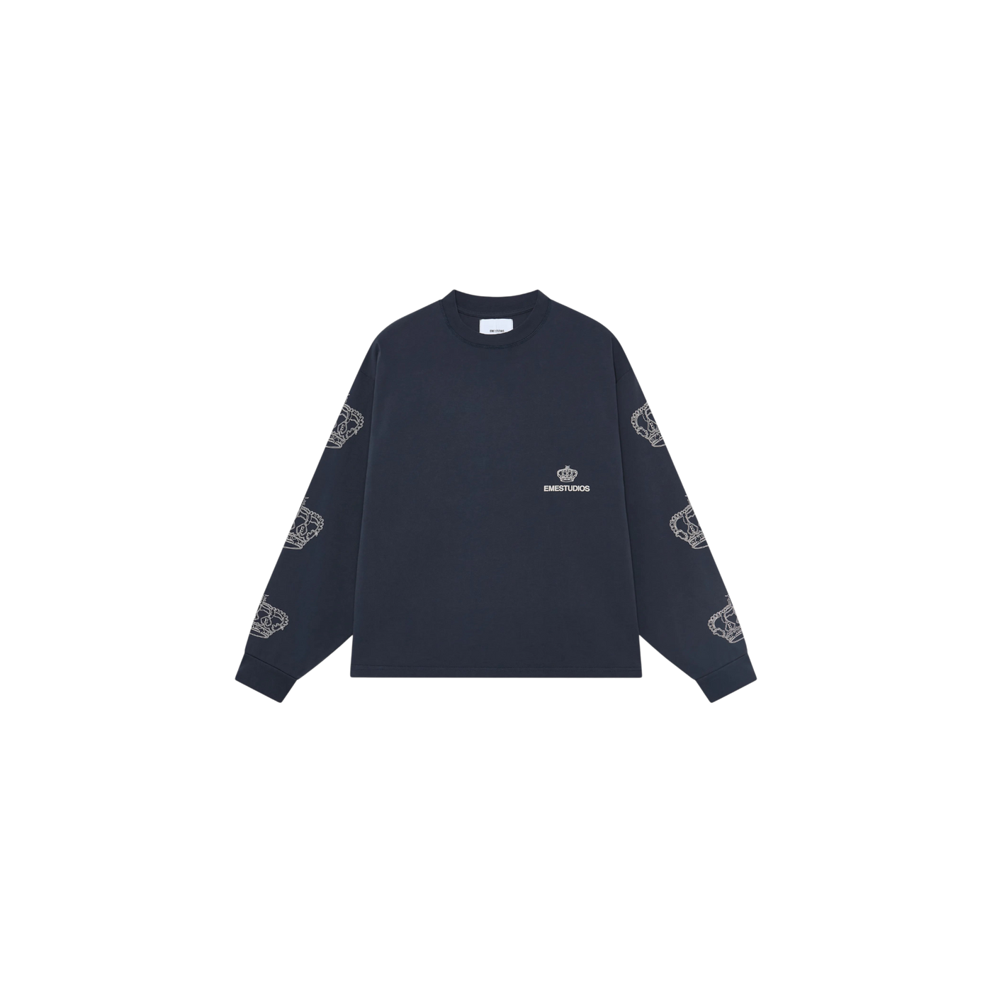 Eme Studios Crown Navy Long Sleeve
