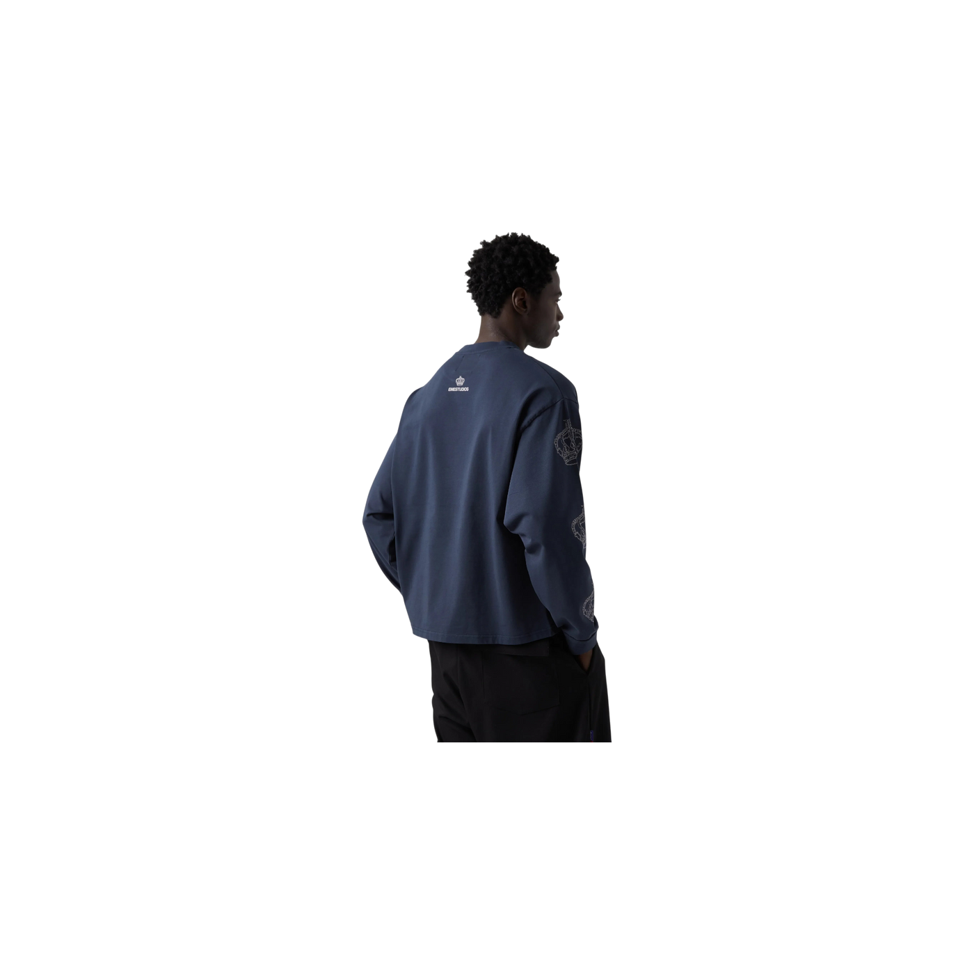 Eme Studios Crown Navy Long Sleeve