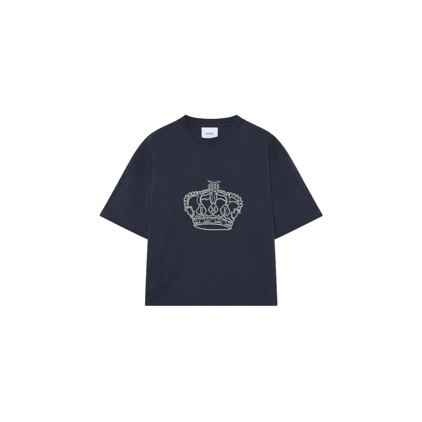 Eme Studios Crown Navy Oversized T-Shirt