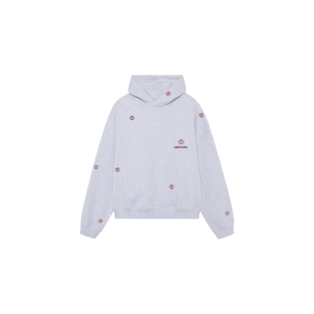 Eme Studios Crown Scarlet Oversized Hoodie
