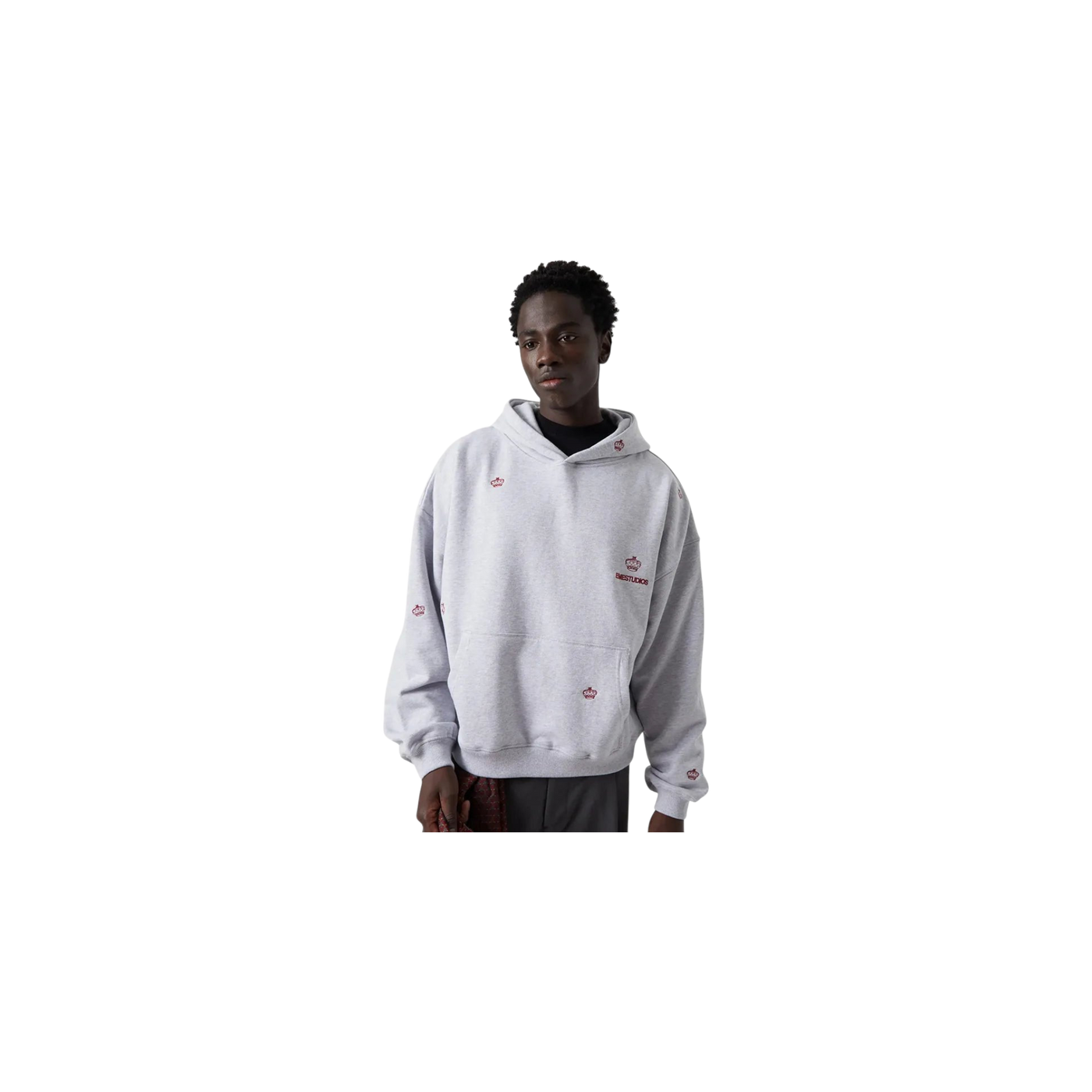 Eme Studios Crown Scarlet Oversized Hoodie
