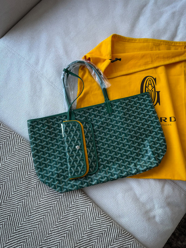 Goyard Saint Louis Tote PM Green