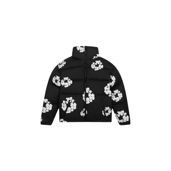Campera Denim Tears Cotton Wreath Puffer Jacket Negro