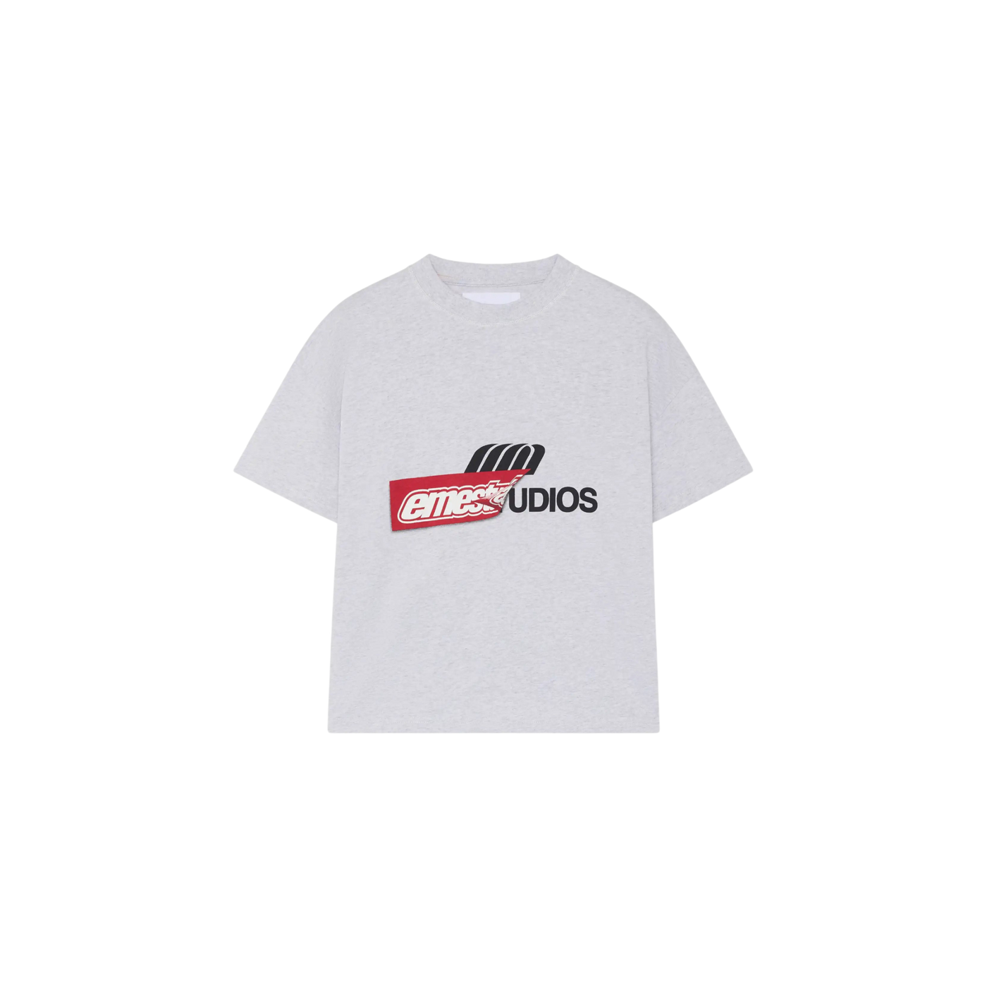 Eme Studios Despiece Heather Grey Oversized T-Shirt