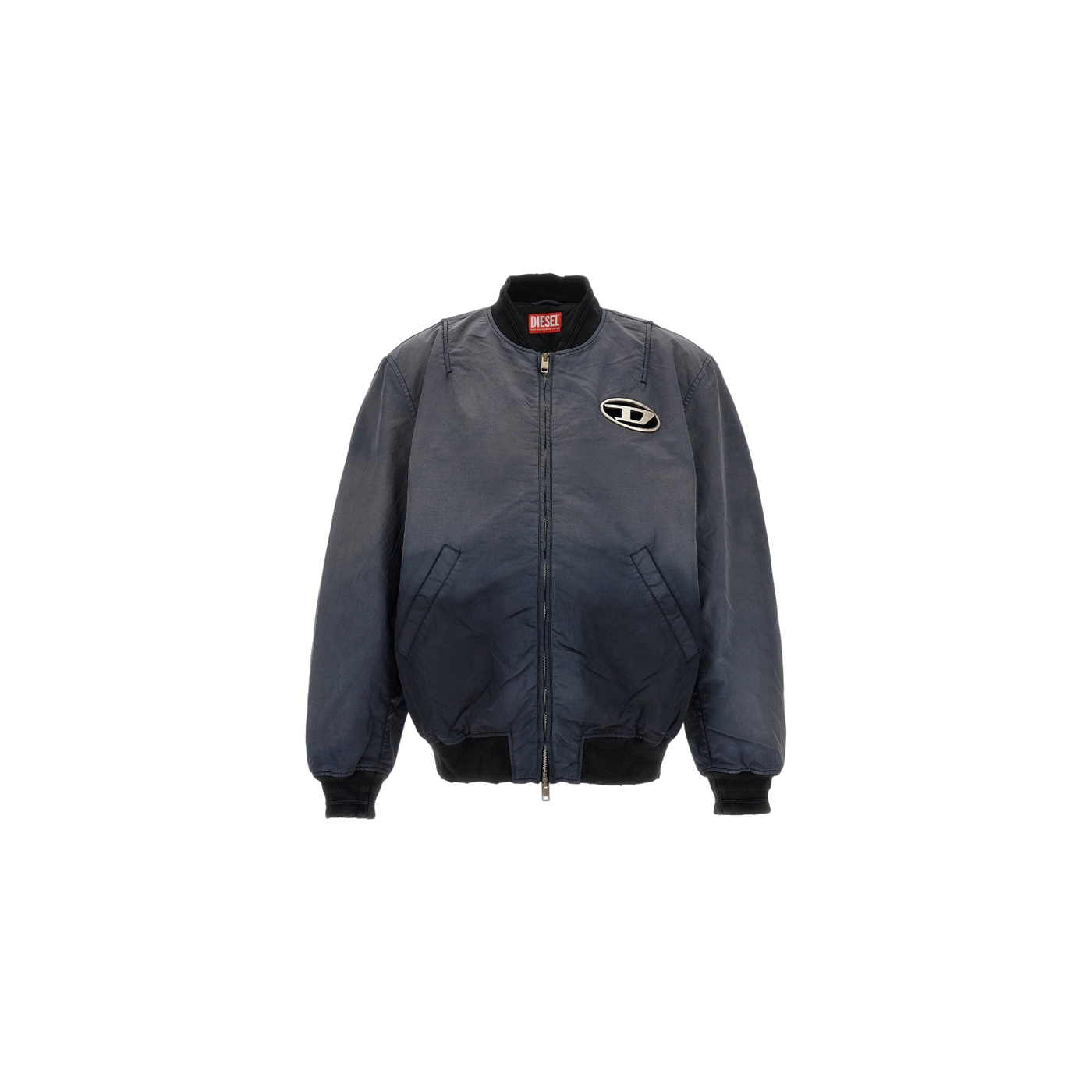 Diesel J-Kepes Logo Plaque Bomber Jacket