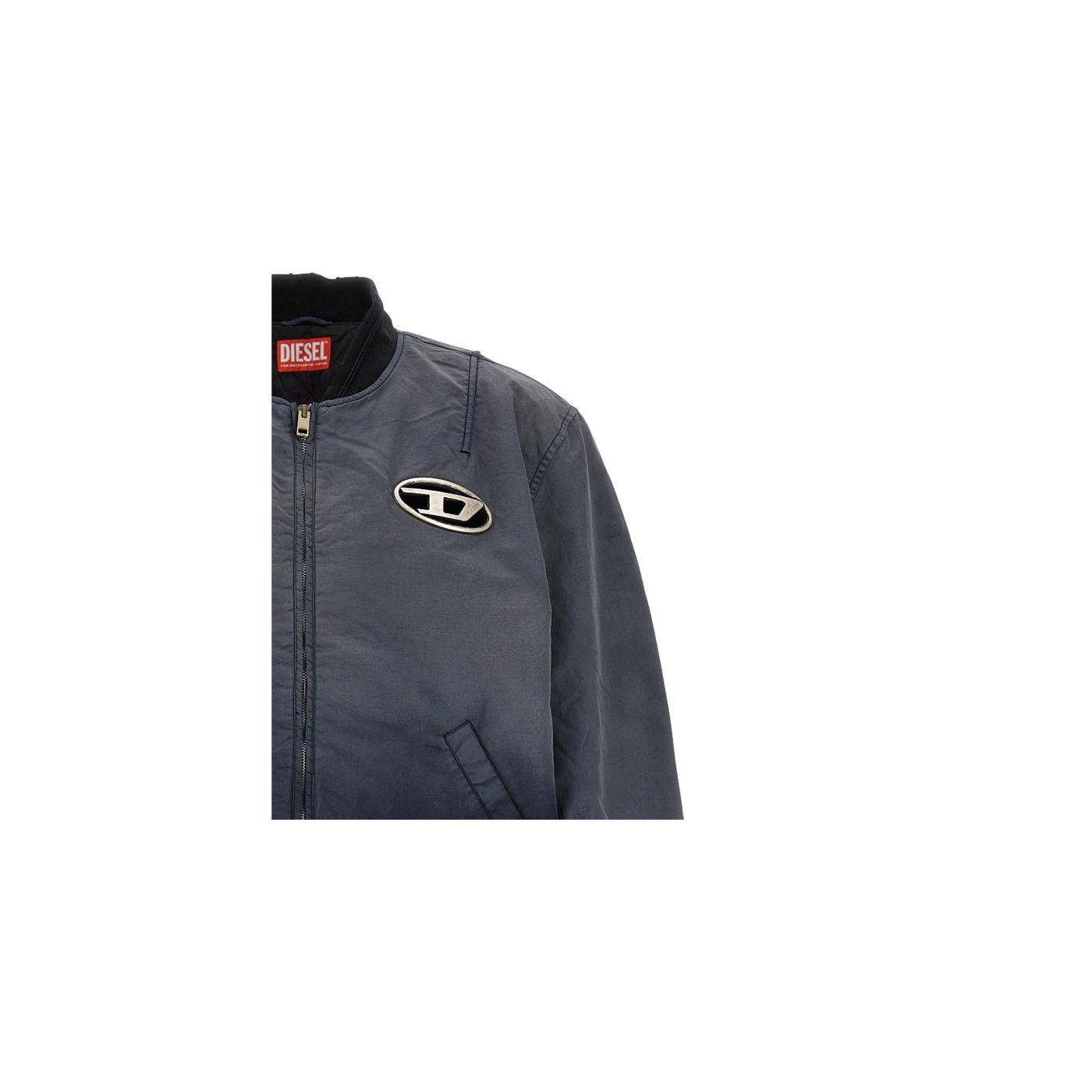 Diesel J-Kepes Logo Plaque Bomber Jacket