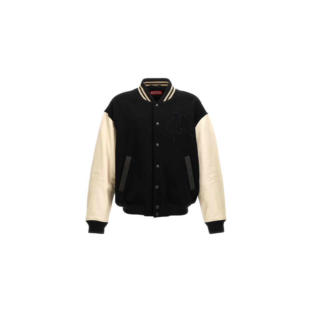 Diesel L-Nyman Panelled Bomber Jacket