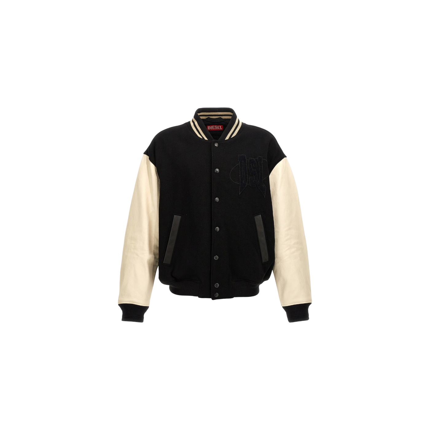 Diesel L-Nyman Panelled Bomber Jacket