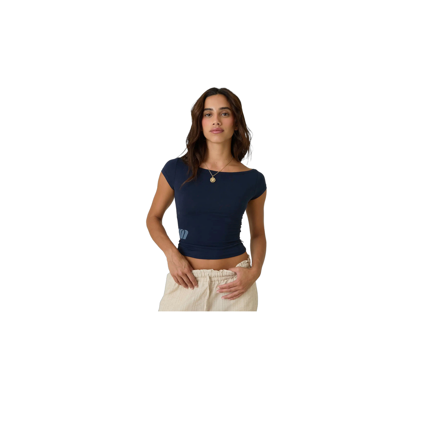 Eme Studios Dist Boat Navy T-Shirt