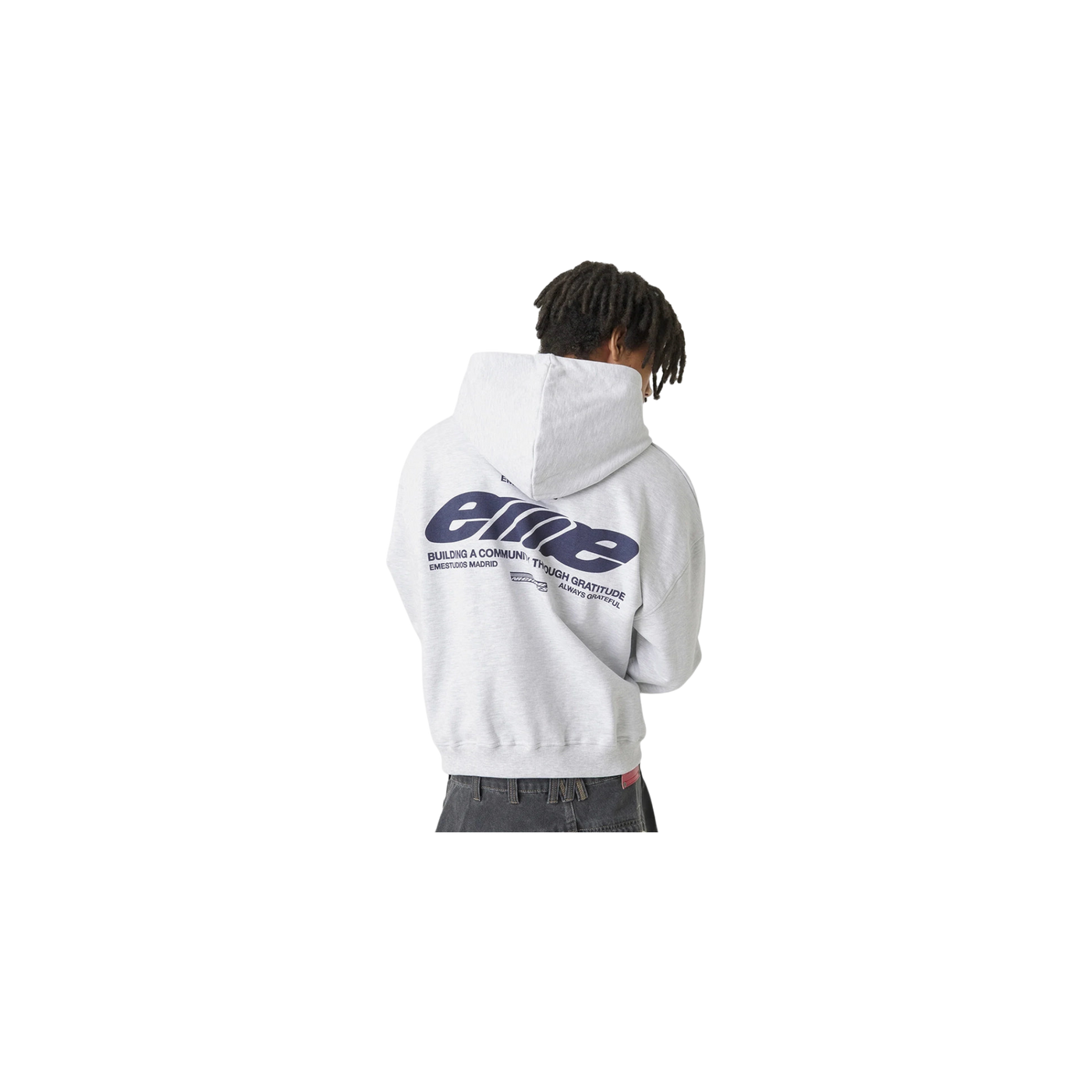 Eme Studios DNA Heather Grey Oversized Hoodie
