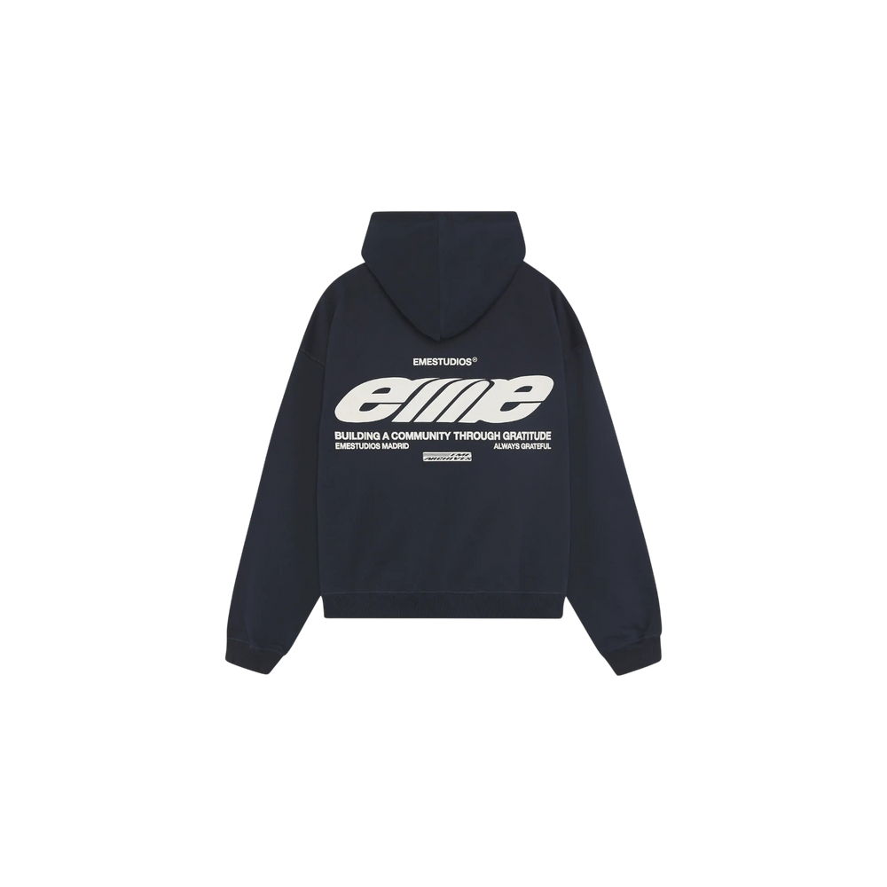 Eme Studios DNA Navy Oversized Hoodie