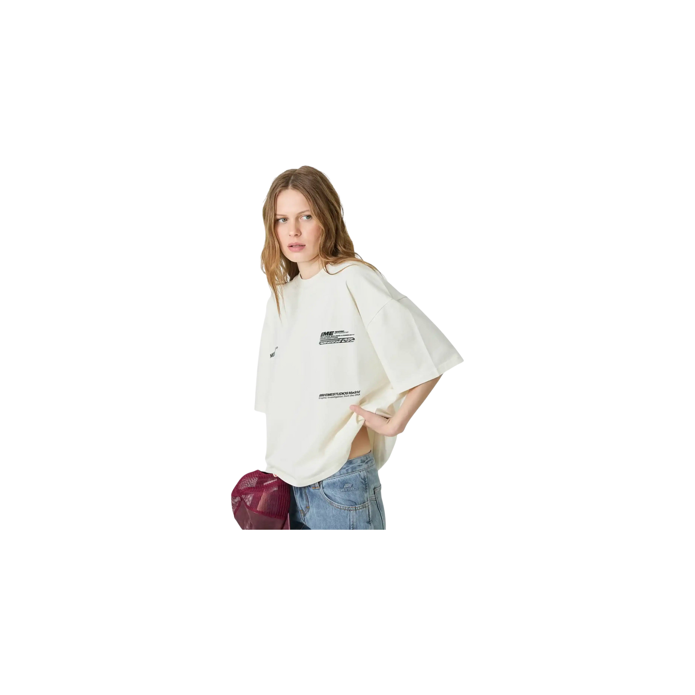 Eme Studios DNA Off Sand Oversized T-Shirt