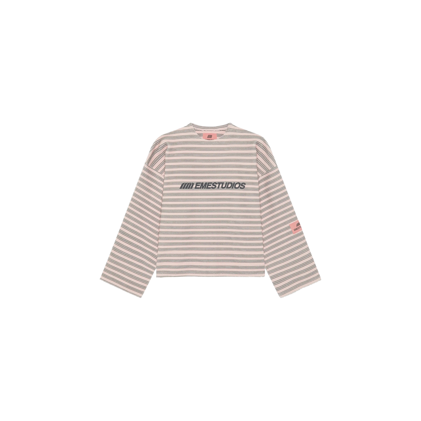Eme Studios Dona Smoky Rose Reverse Crewneck